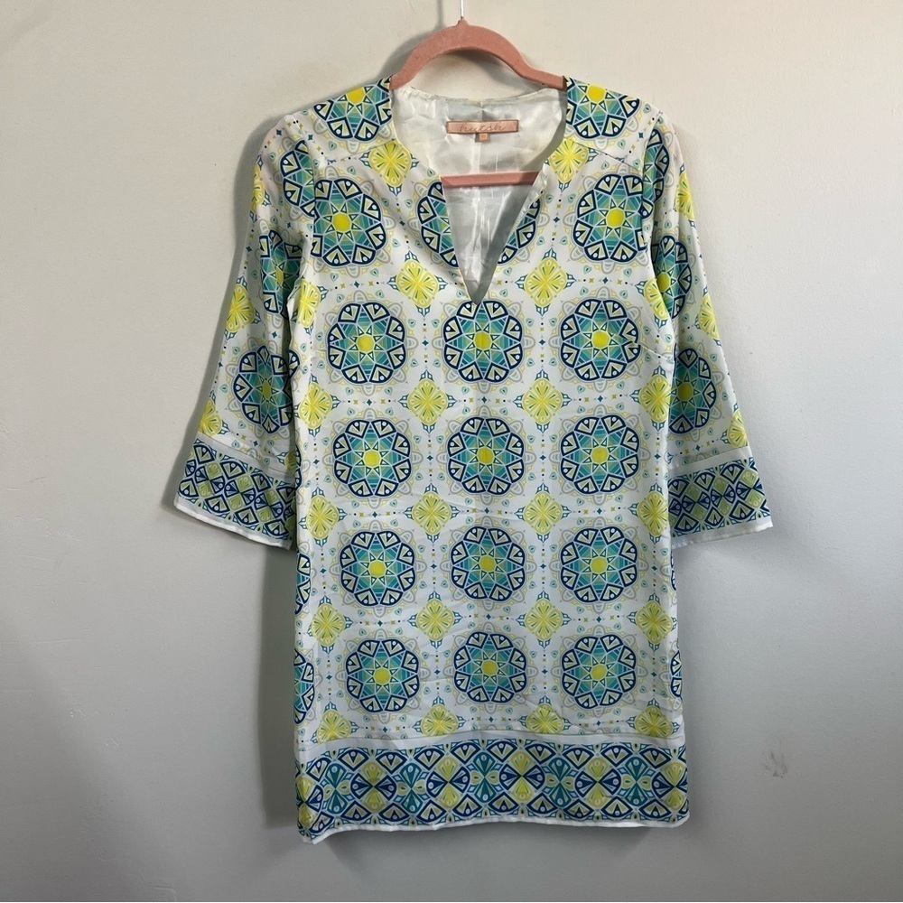 Anthropologie Hutch Medallion Print Tunic Shift Dress